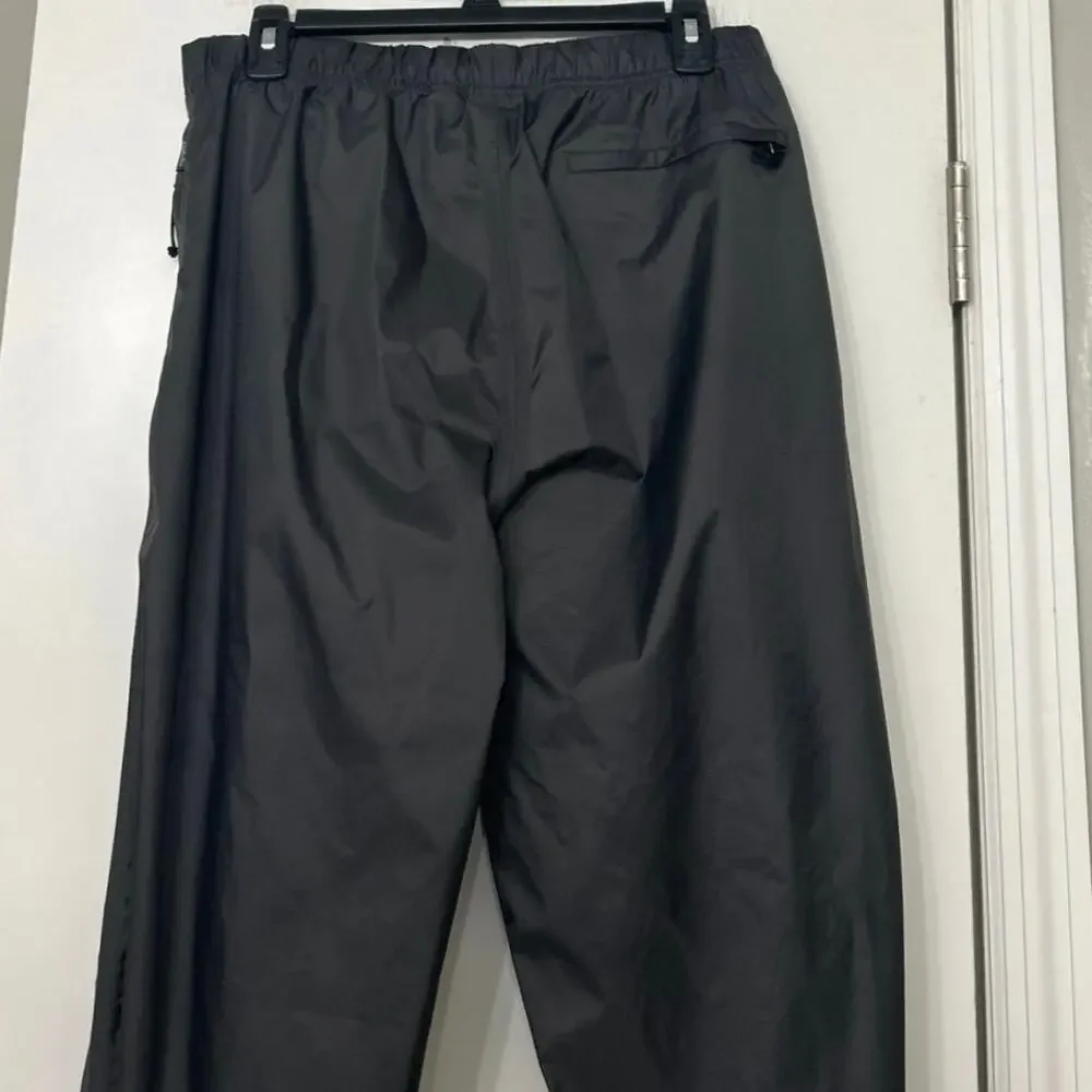Cabela’s 4MOST Wind Water Repellent Rain Pants Mens M Gray Outdoor Hiking